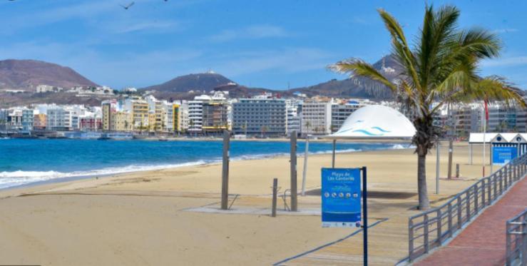 502 Apartamento Vista Mar Con Balcon Appartement Las Palmas Buitenkant foto
